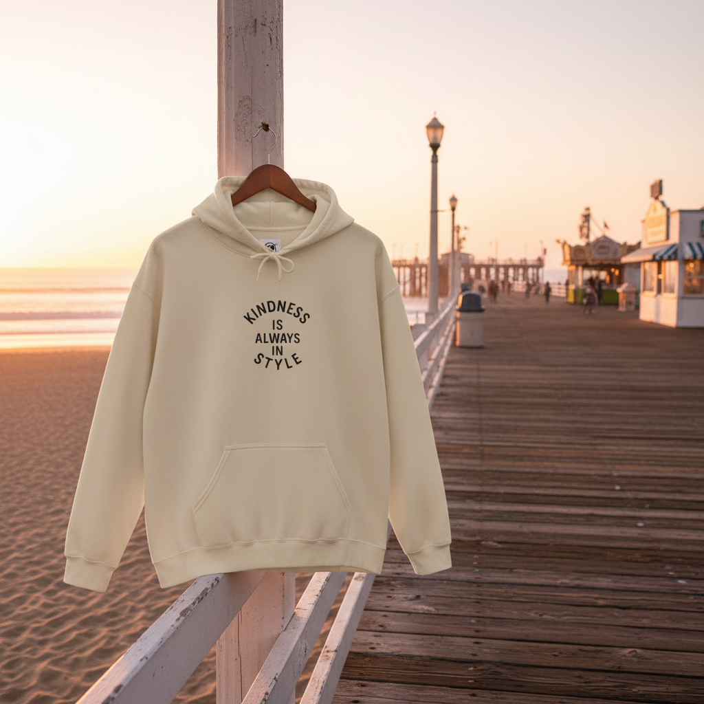 Balboa Boardwalk Hoodie Mockup