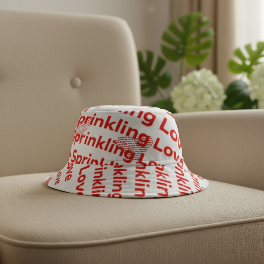 Bucket hat fitted composition