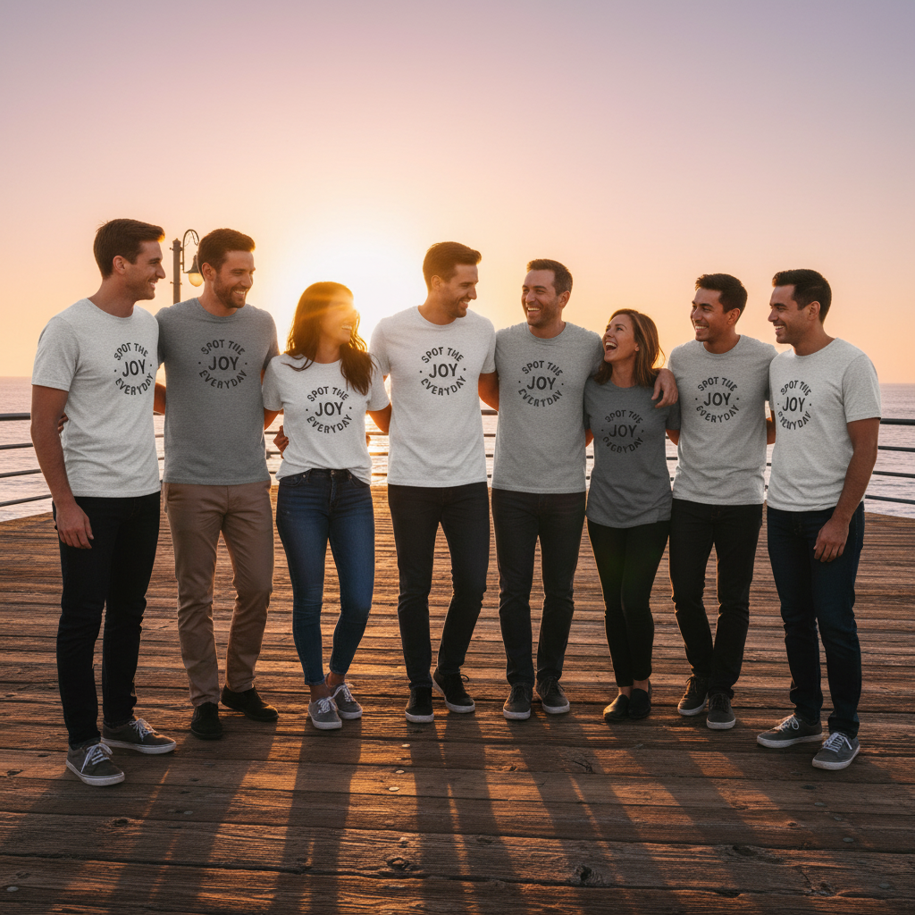 Diverse Group at Balboa Pier