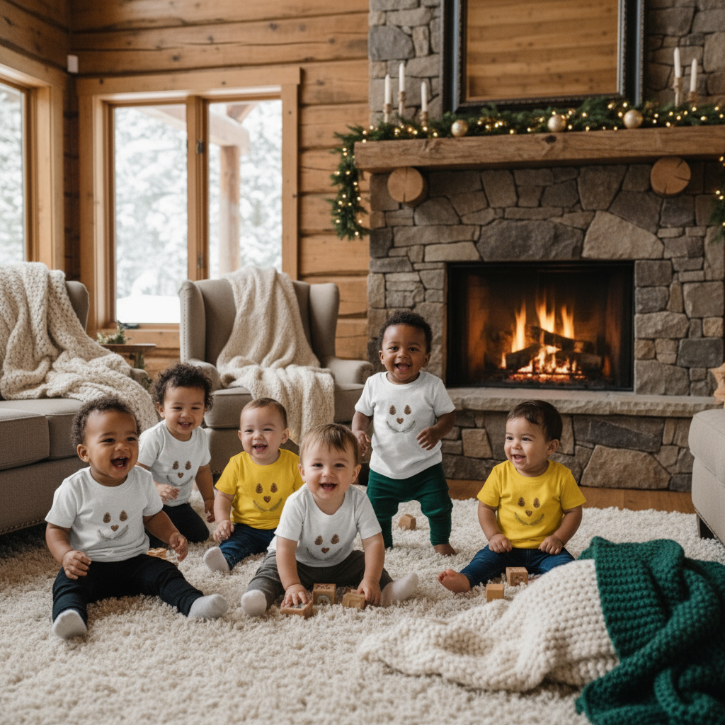 Diverse Toddlers - Lifestyle Scene