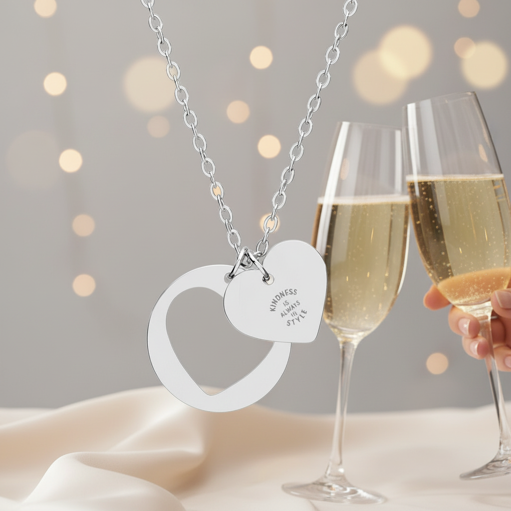 Kindness Logo Necklace Toast Mockup