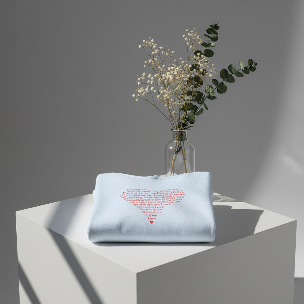 Light Blue Hoodie Elegant Mockup