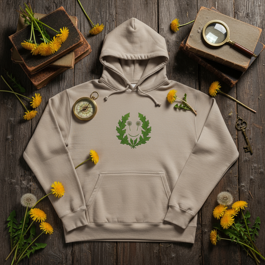 Mushroom hoodie vintage mockup