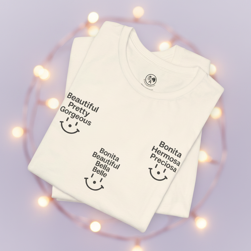 Natural cream T-shirt mockup