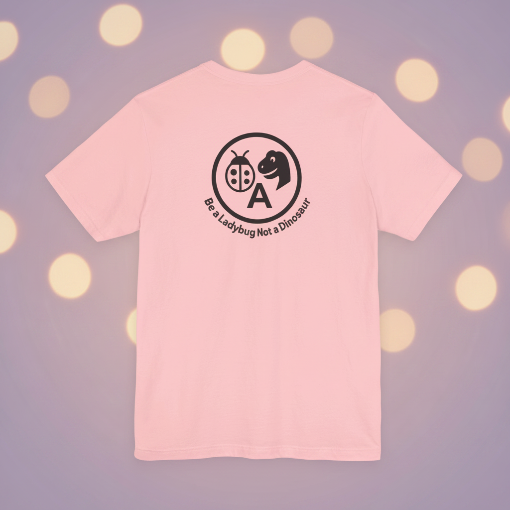 Pink T-shirt back mockup