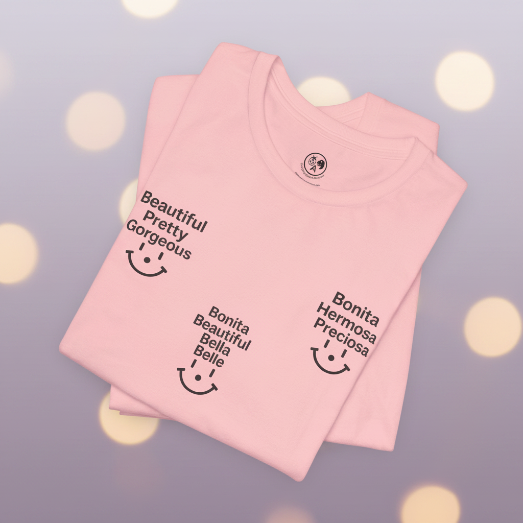 Pink T-shirt mockup