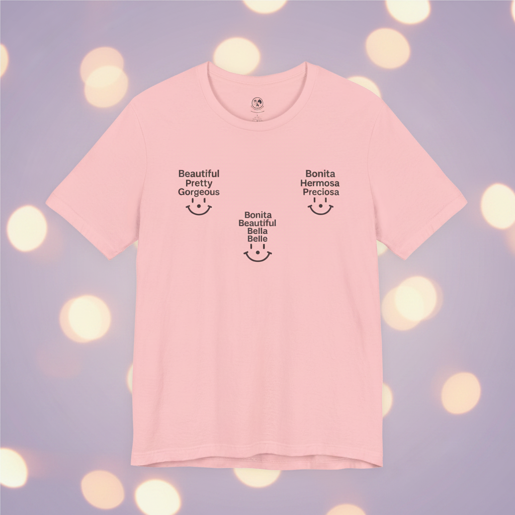 Pink tee mockup