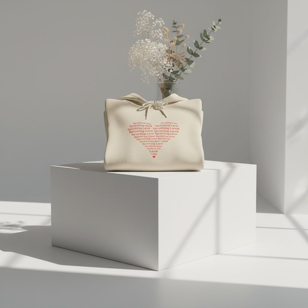 Sand Hoodie Minimalist Mockup